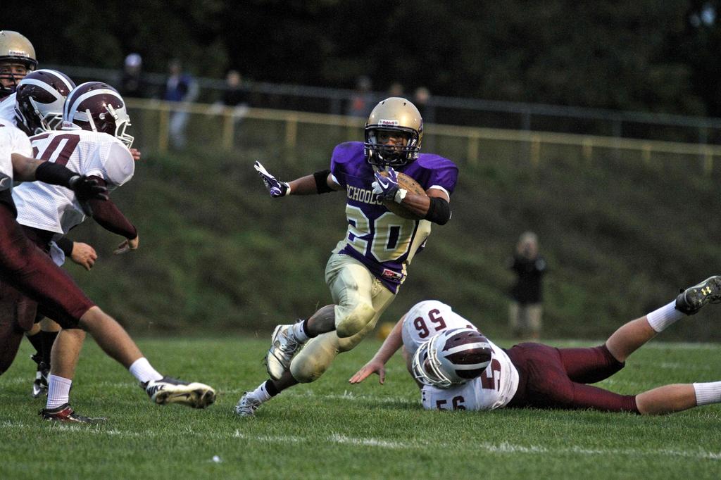 Saturday night's primetime Parchment/Schoolcraft high school football